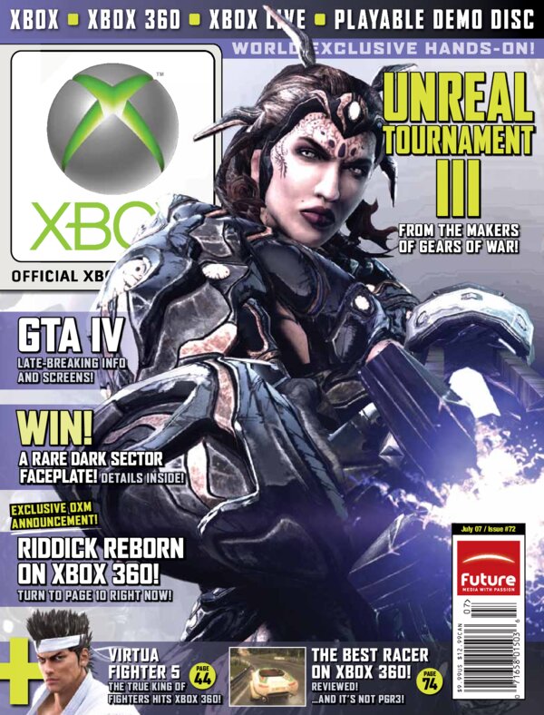 Official Xbox Magazine US   Issue 072 cover